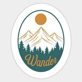 Wander Sticker